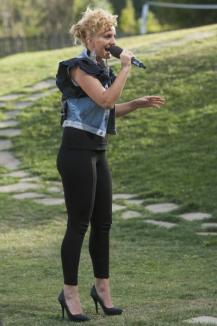 Poliţista Natalia Selegean a ajuns în galele live X Factor, după ce l-a impresionat pe Cheloo